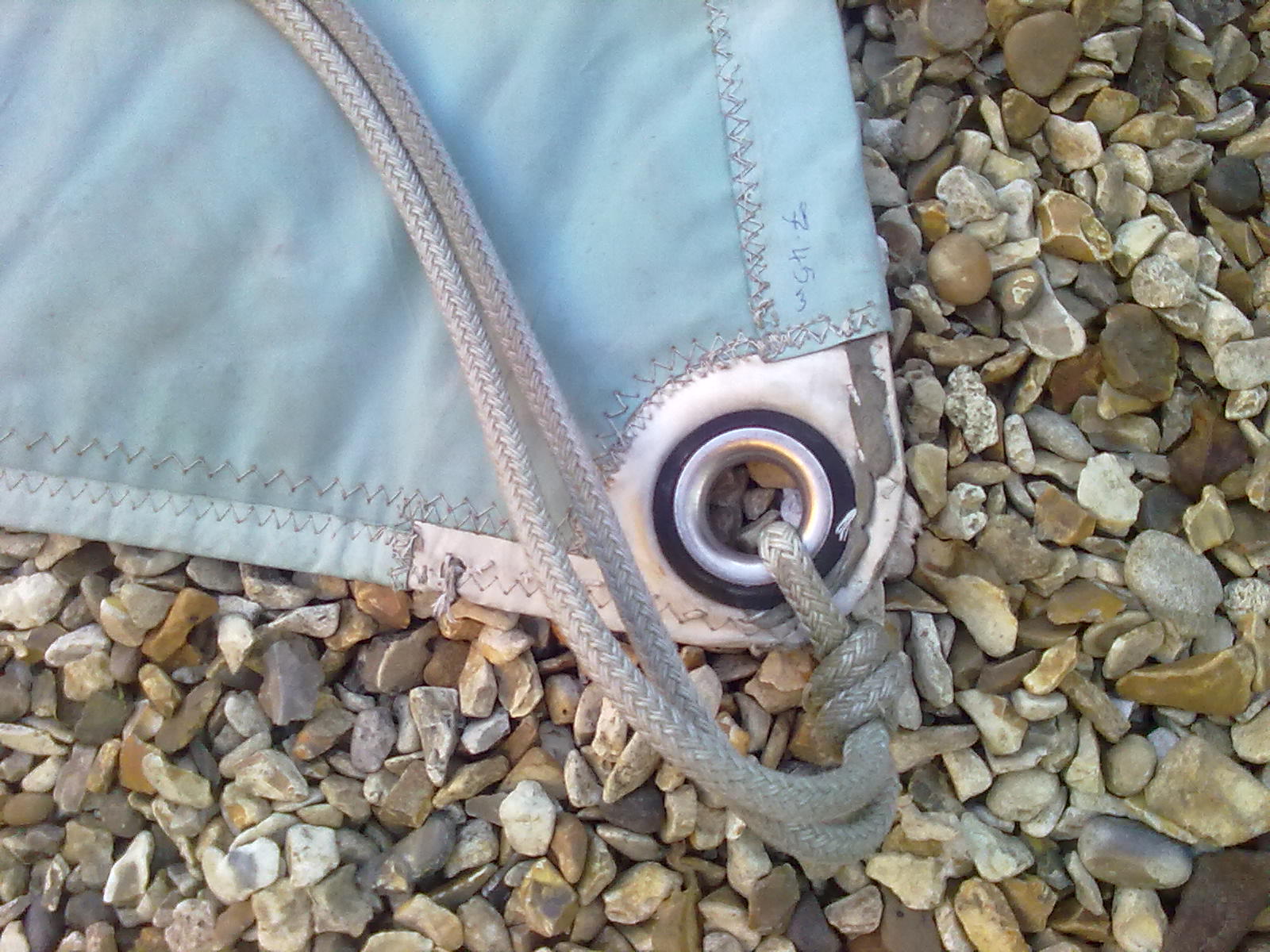 clew with soft light sheets, 7.45m to  head