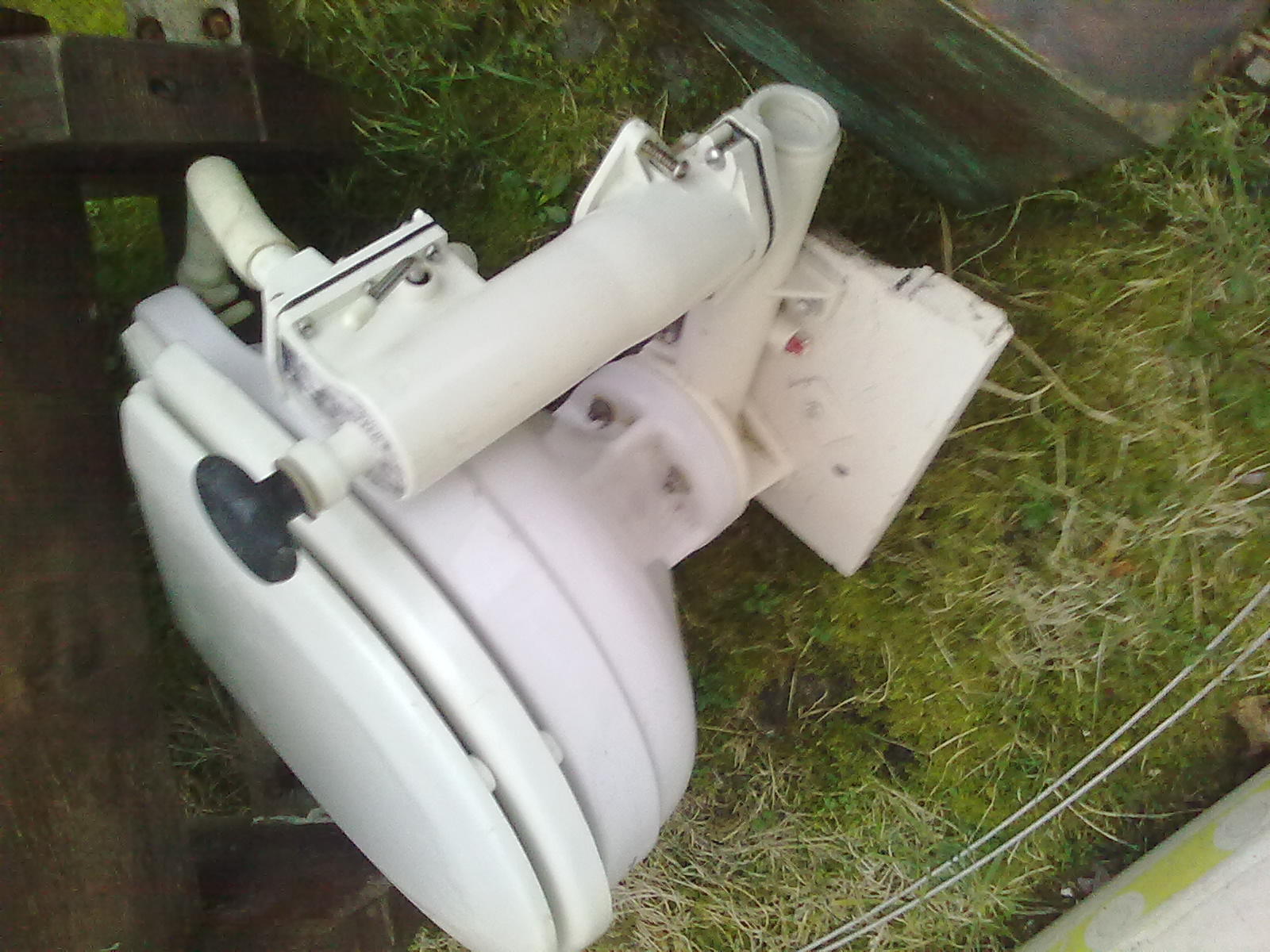 toilet - low profile, seacocks and pipes extra