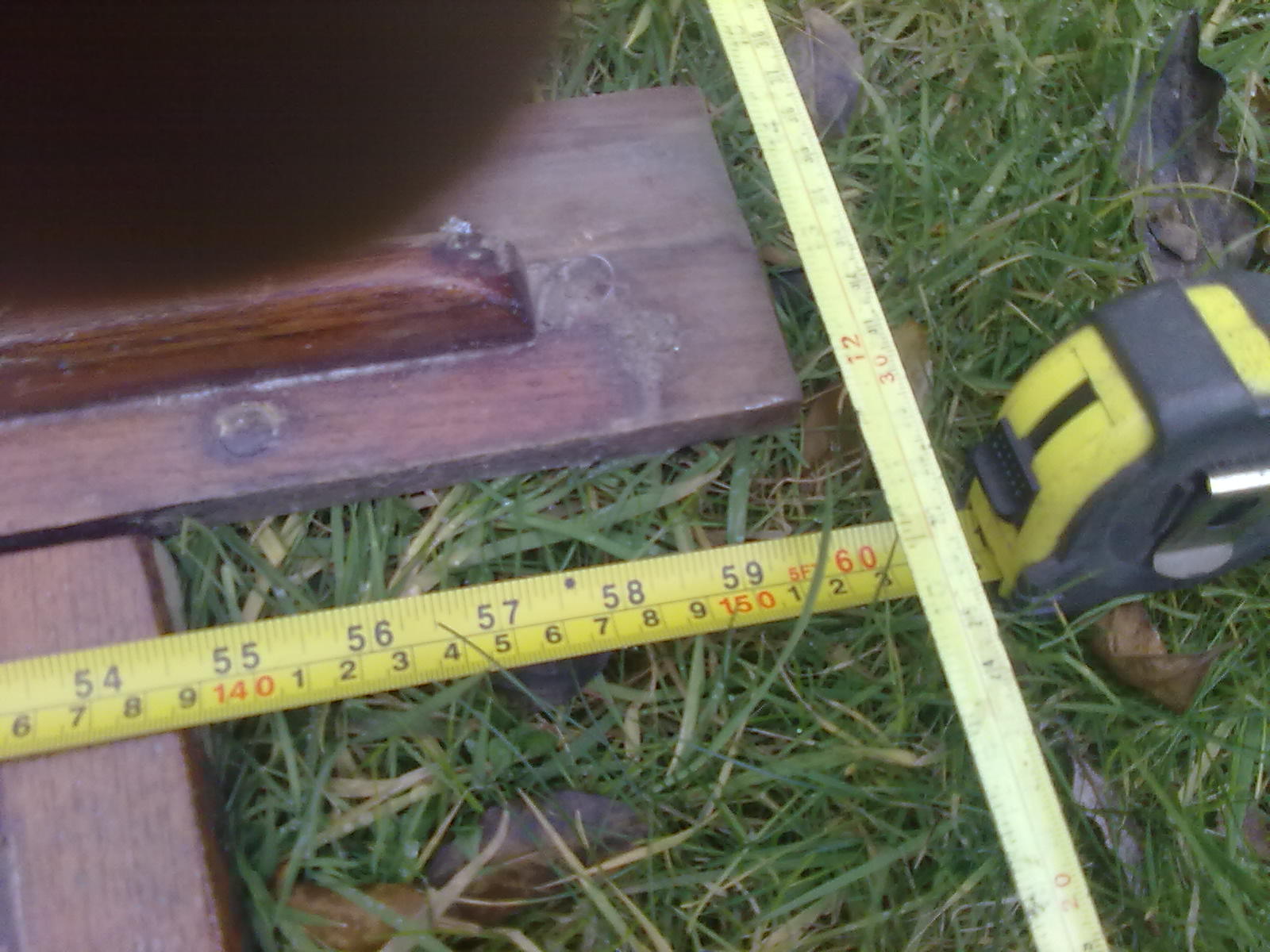 measured 21/3/10 - starboard aft end