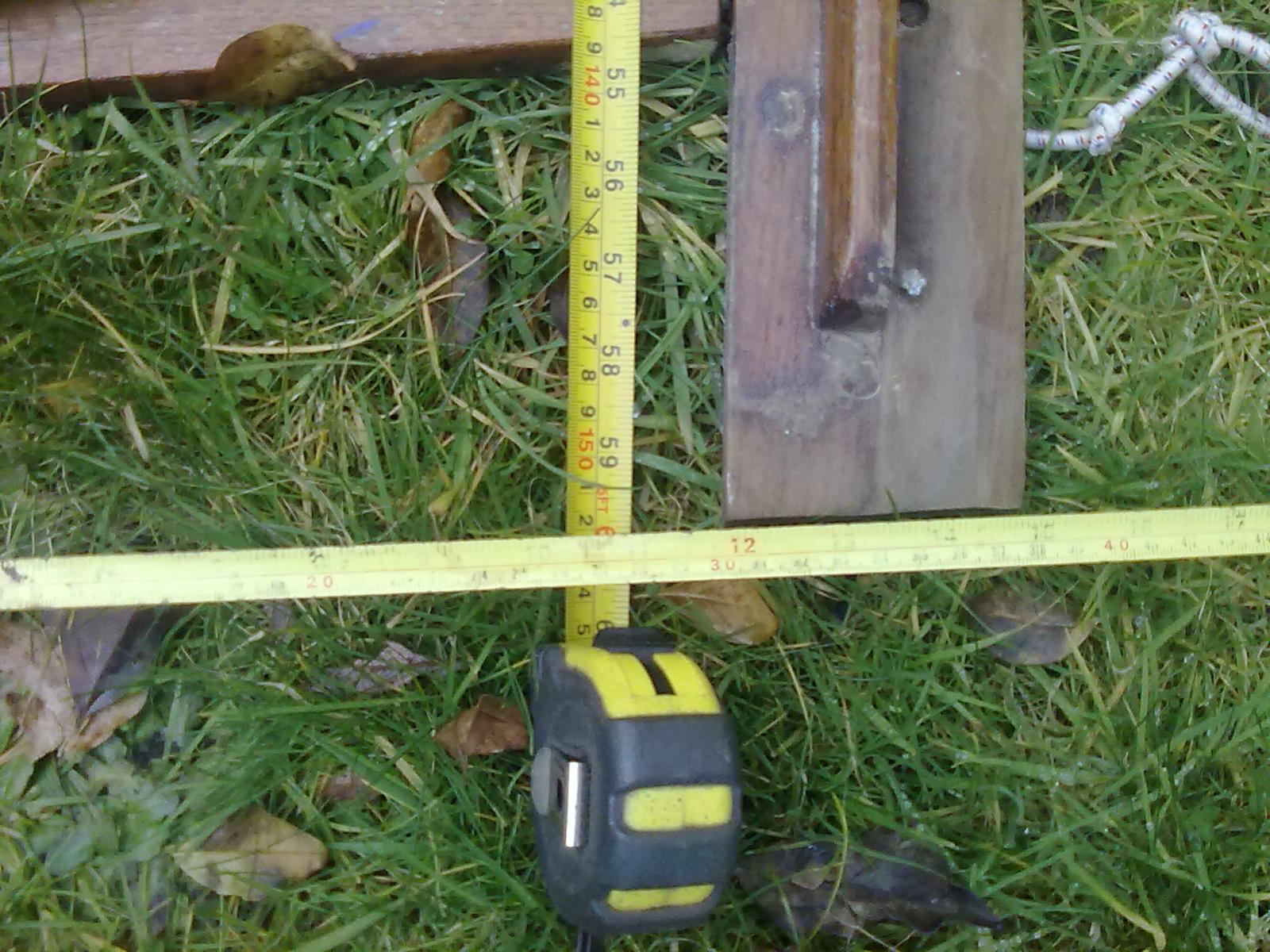 measured 21/3/10 - starboard aft end