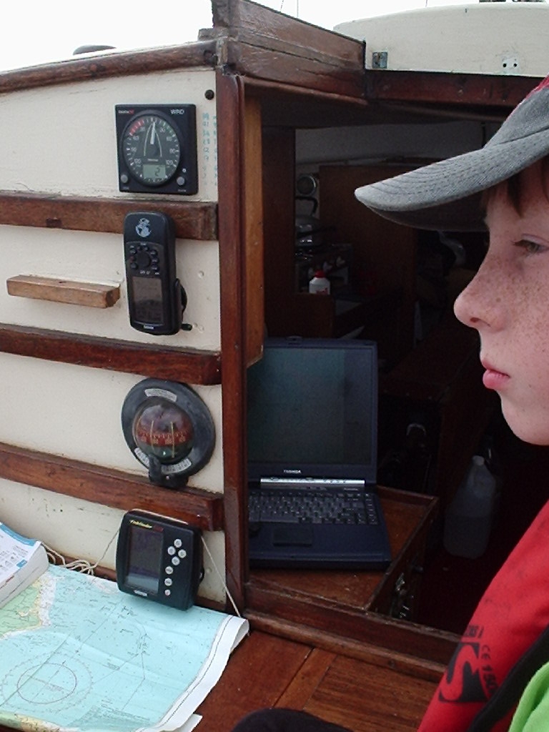 plotting back southern IOW homeward bound