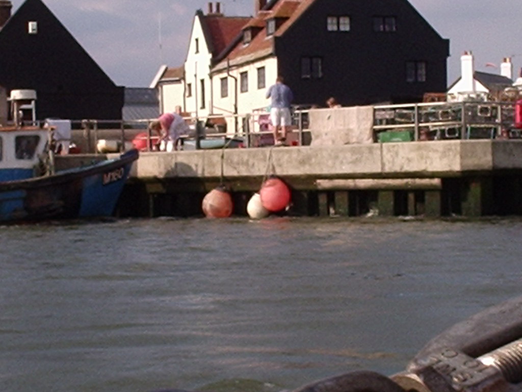 thats how low it was, and we just scraped in over the bar 2006, note  height on quay
