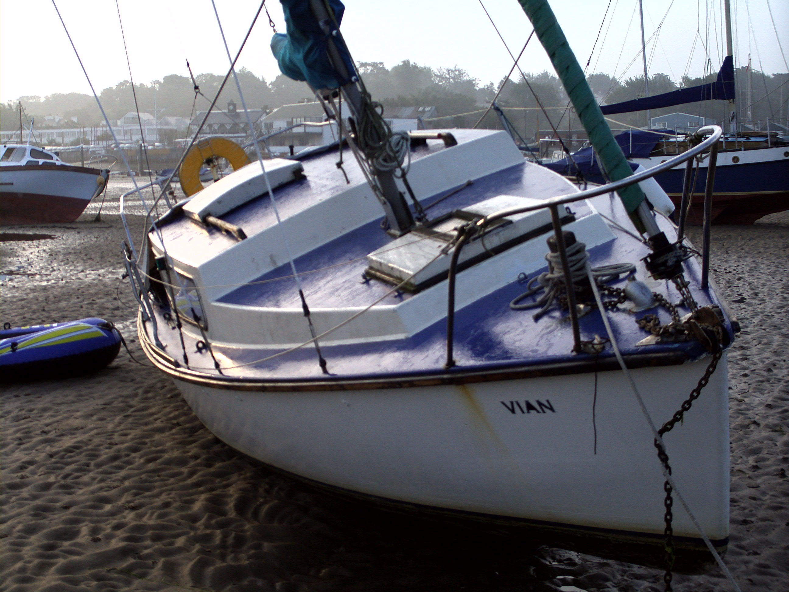 my heavy ass on starboard was too much to resist lol