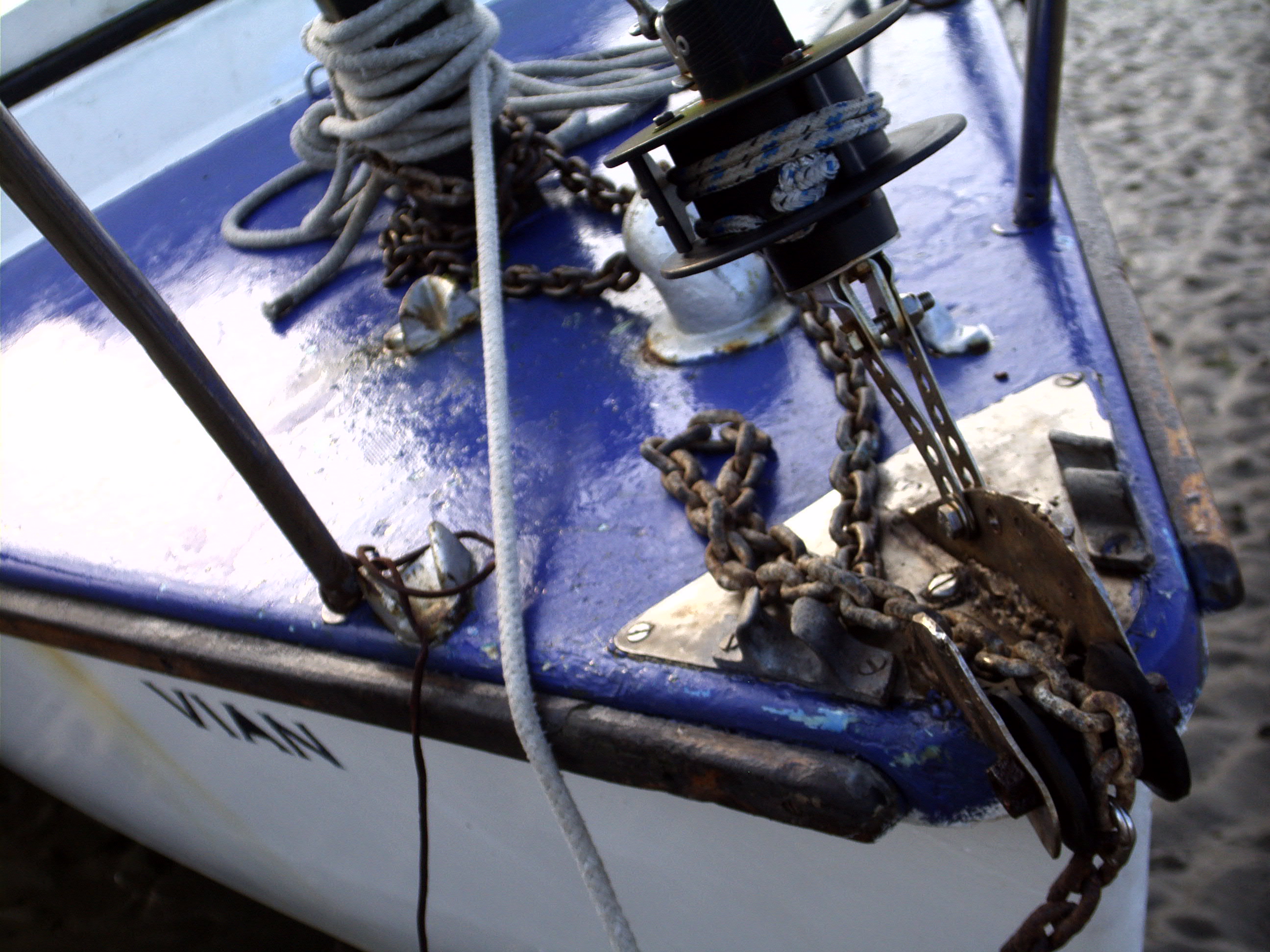 my heavy ass on starboard was too much to resist lol