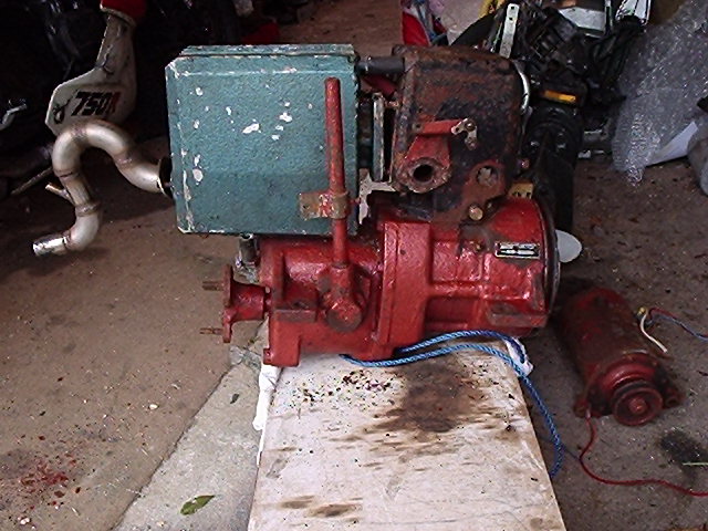 Pre-rebuild - cutting out, overheating, low power, unreliable and rumbling noisy bearings 
